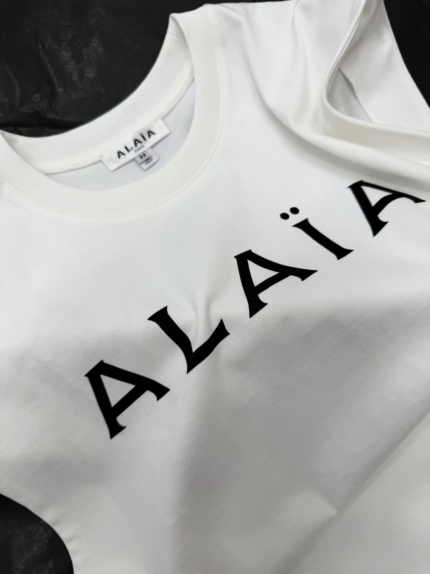 ALAIA T-shirts Cotton S M L A55202608041199 - Image 3