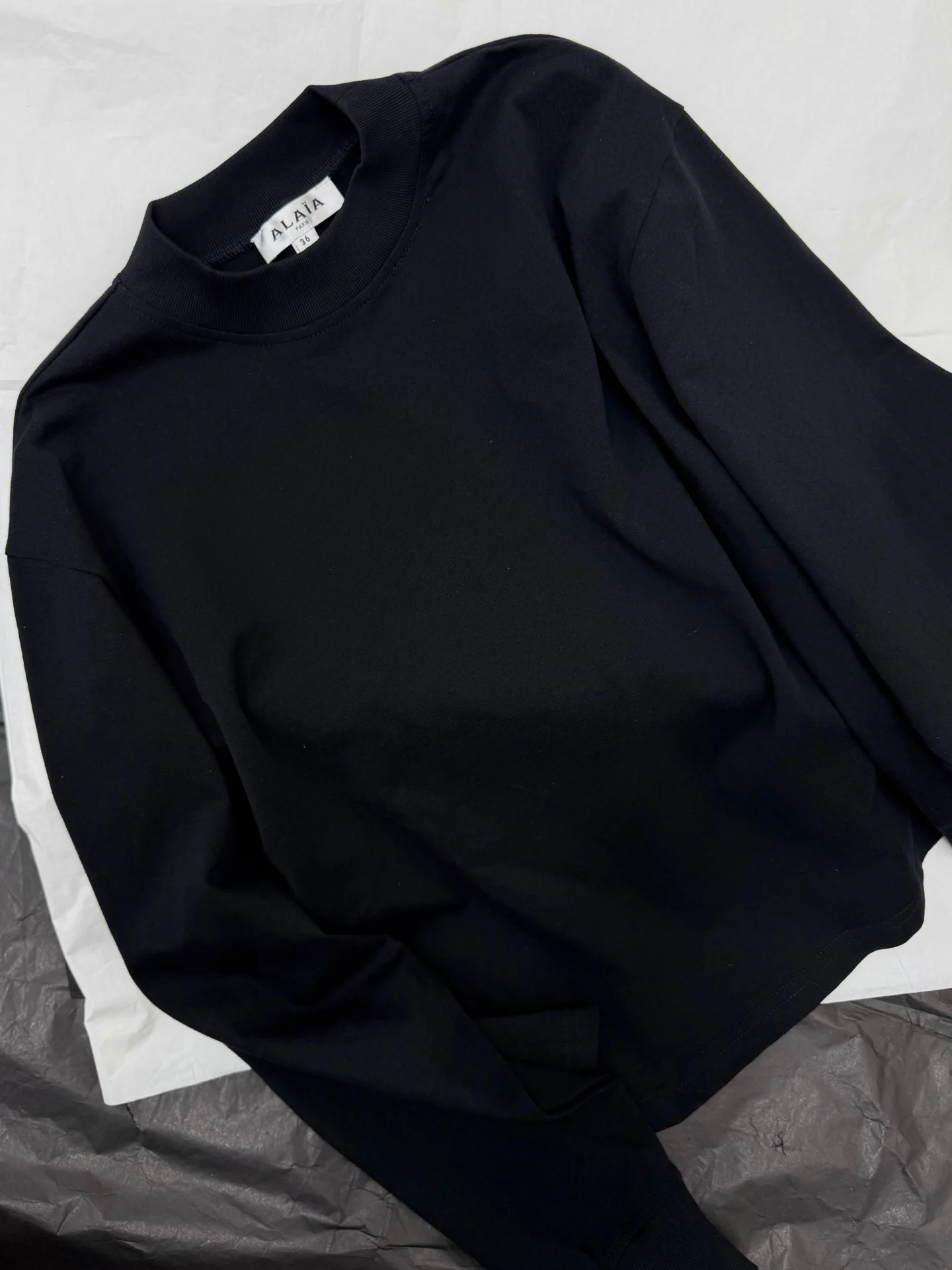 ALAIA T-shirts Cotton S-M-L B35202608041198 - Image 3