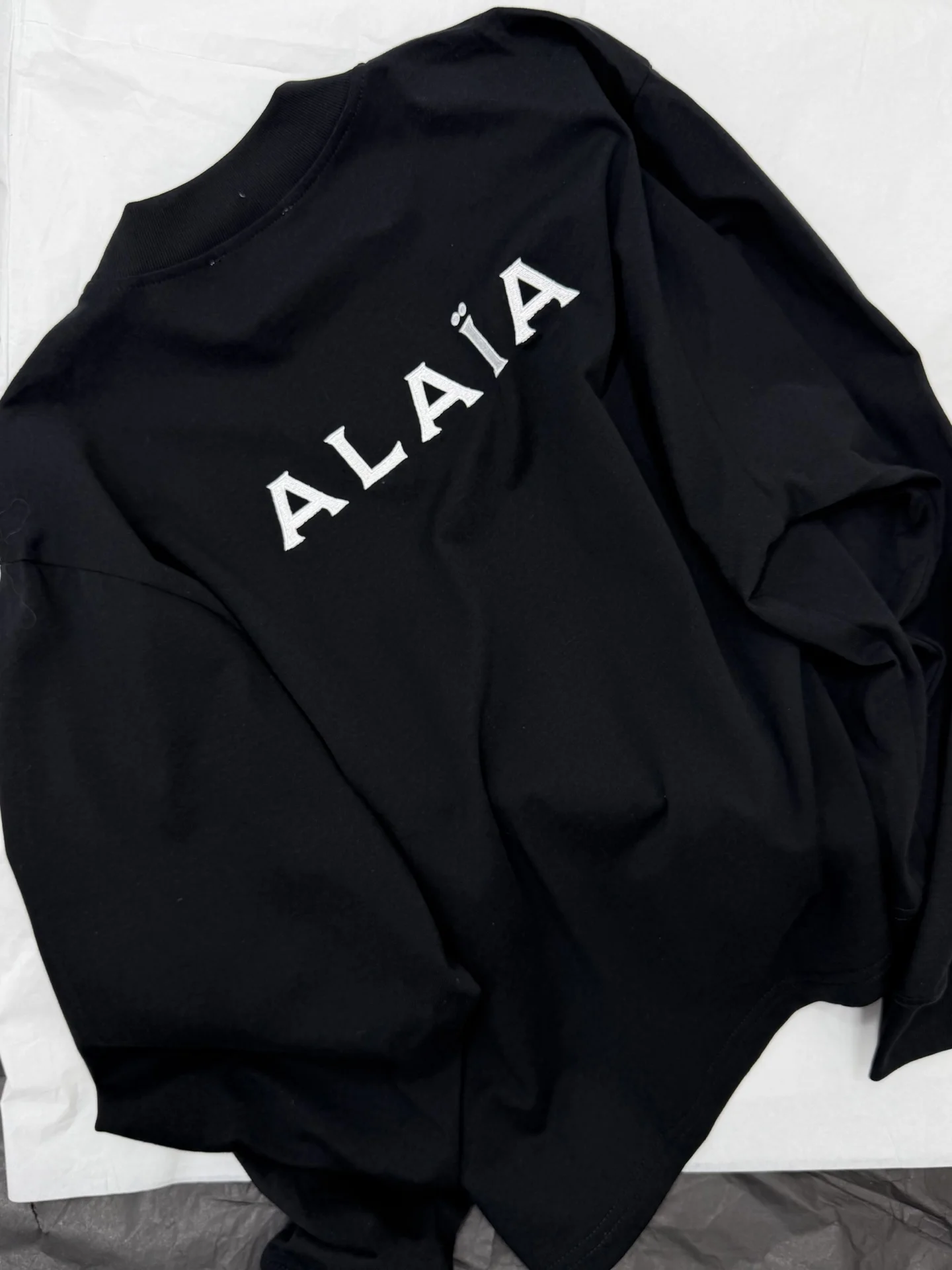 ALAIA T-shirts Cotton S-M-L B35202608041198 - Image 4