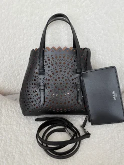 ALAIA Totes Bags (Black) 20X18X10CM F30202608100337