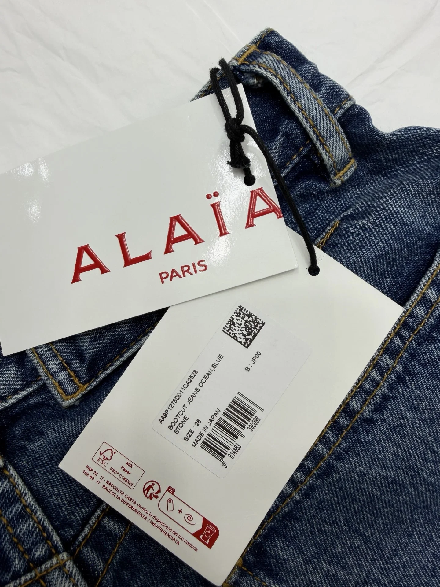 ALAIA Trousers Denim S-M-L C85202608040504 - Image 8