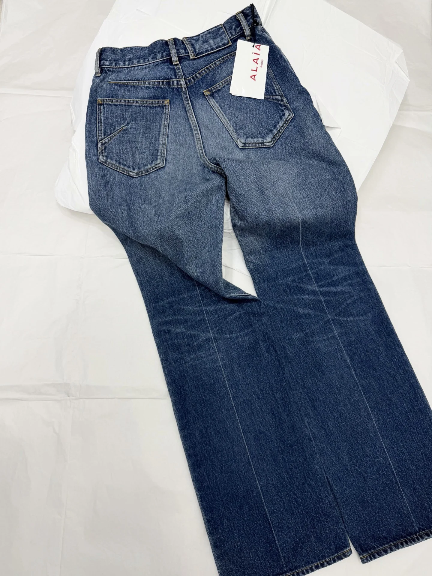 ALAIA Trousers Denim S-M-L C85202608040504 - Image 9