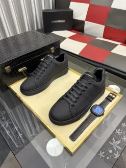 Alternative view of ARMANI Sneakers Leather & Fabric EU38-44 B00202608030148