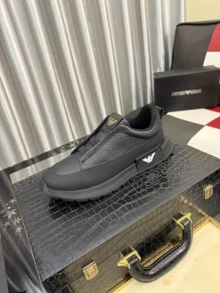 ARMANI Sneakers Leather & Wool EU38-44 B10202608032012