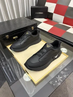 Alternative view of ARMANI Sneakers Leather & Wool EU38-44 B10202608032012