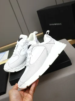 Alternative view of ARMANI Sneakers Resin & Synthetic EU39-44 B40202608032204