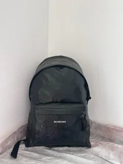 BALENCIAGA Backpacks Bags Lamb Leather (Black) 31X12X46CM E50202608100005