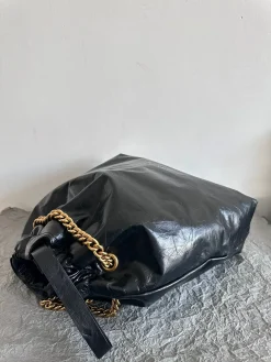 Alternative view of BALENCIAGA Bucket Bags Calfskin Leather (Black-Gold) 43X15X35CM G00202608100016