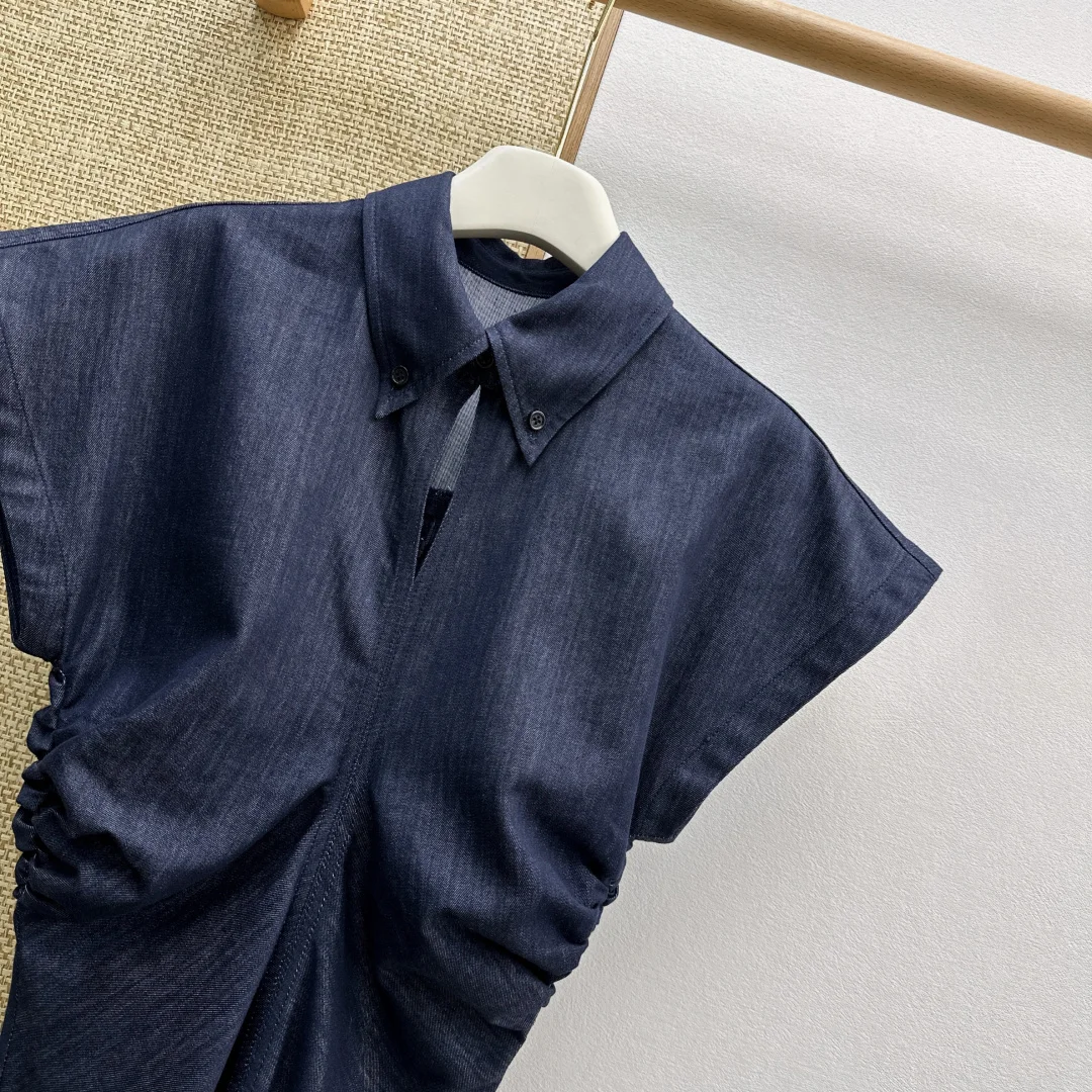 BALENCIAGA Dresses Denim Cotton S M L C05202608042727 - Image 3