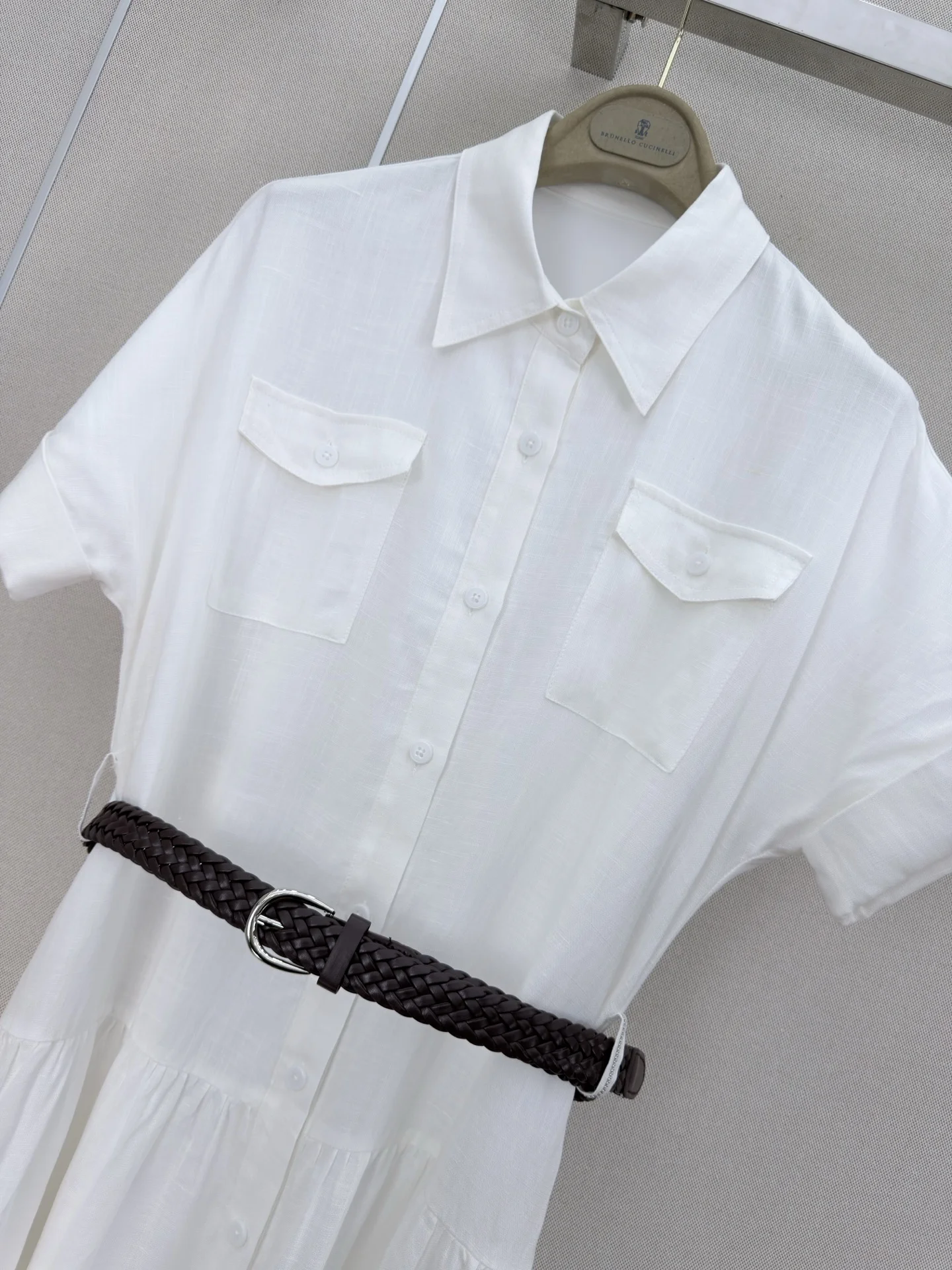 BALENCIAGA Dresses Linen S-M-L C20202608042294 - Image 2