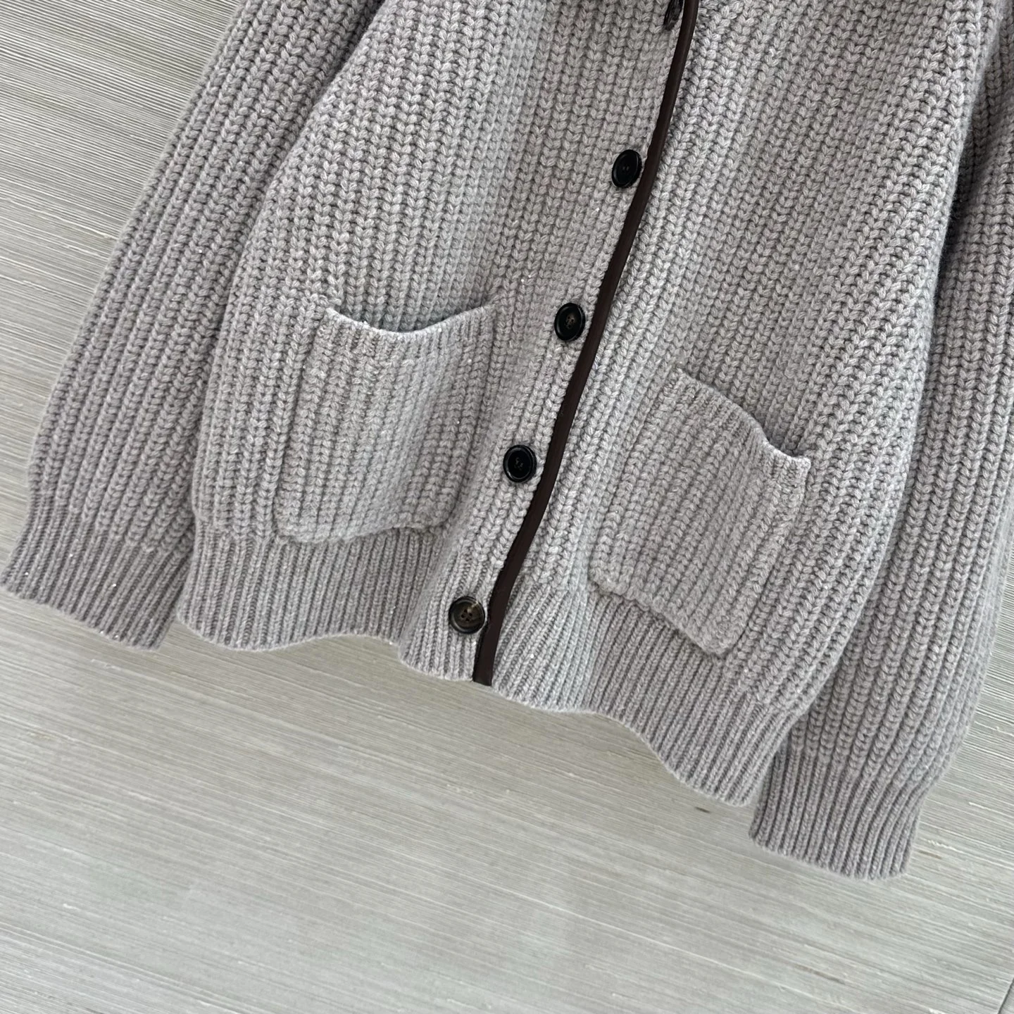 BALENCIAGA Jackets Wool Cashmere Leather S M L F60202608040043 - Image 5