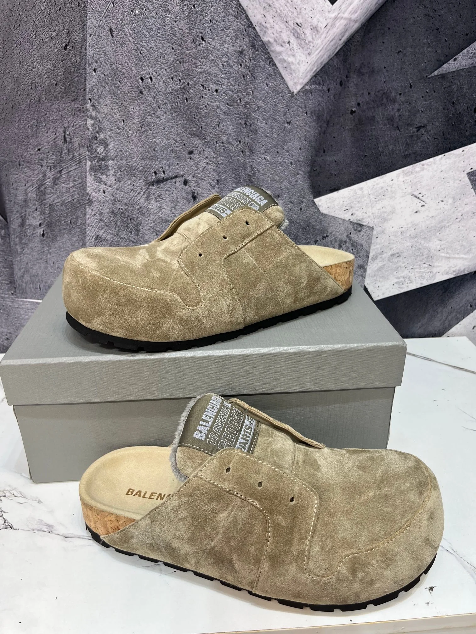 BALENCIAGA Mules Leather EU39-46 C10202608030865 - Image 7