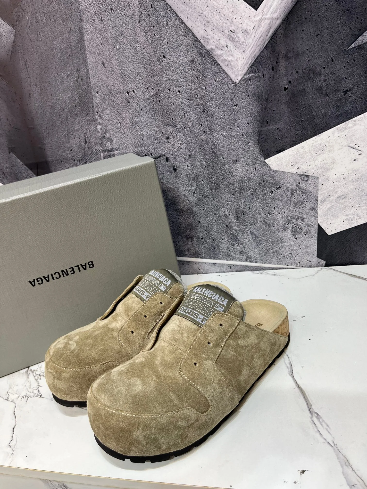BALENCIAGA Mules Leather EU39-46 C10202608030865 - Image 8