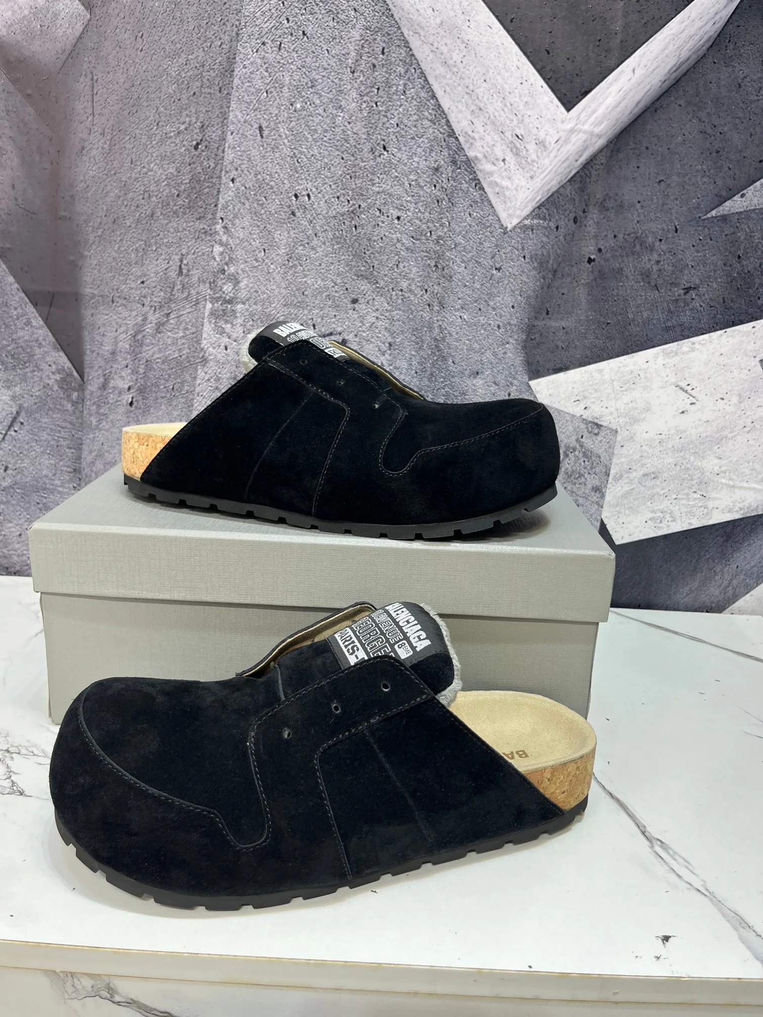 BALENCIAGA Mules Leather EU39-46 C10202608030866 - Image 5