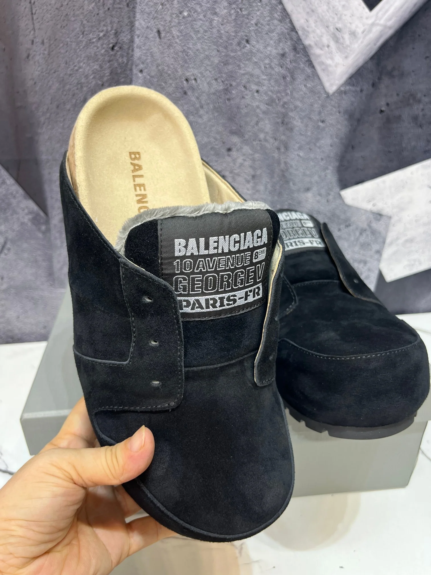 BALENCIAGA Mules Leather EU39-46 C10202608030866 - Image 6