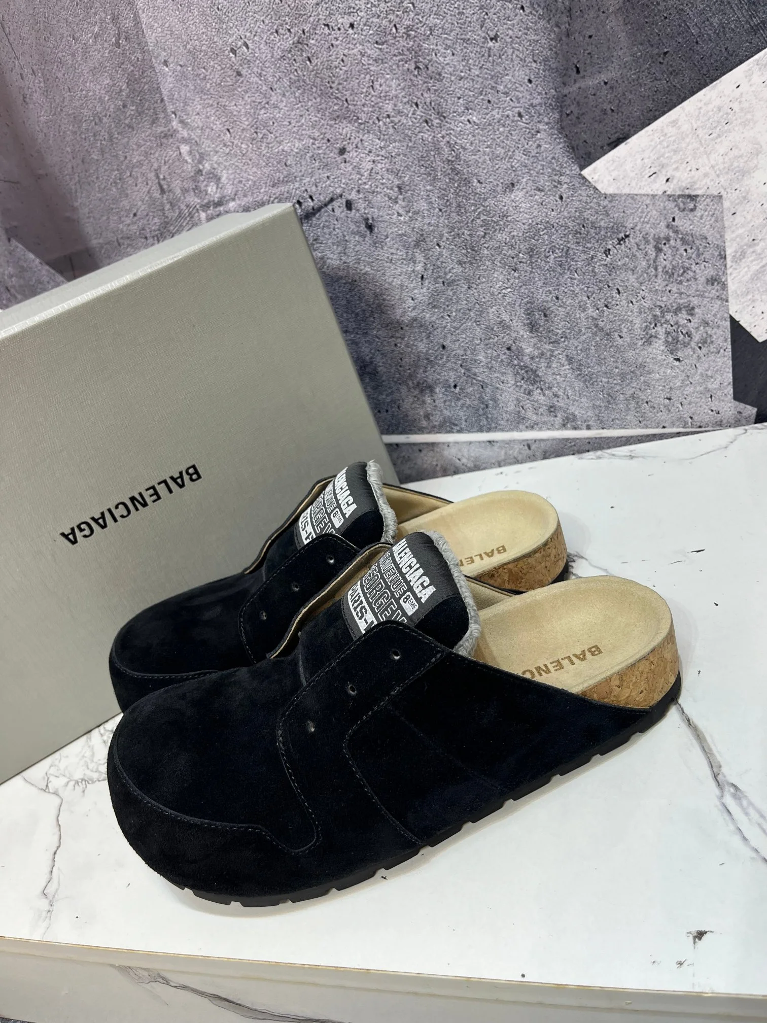 BALENCIAGA Mules Leather EU39-46 C10202608030866 - Image 7