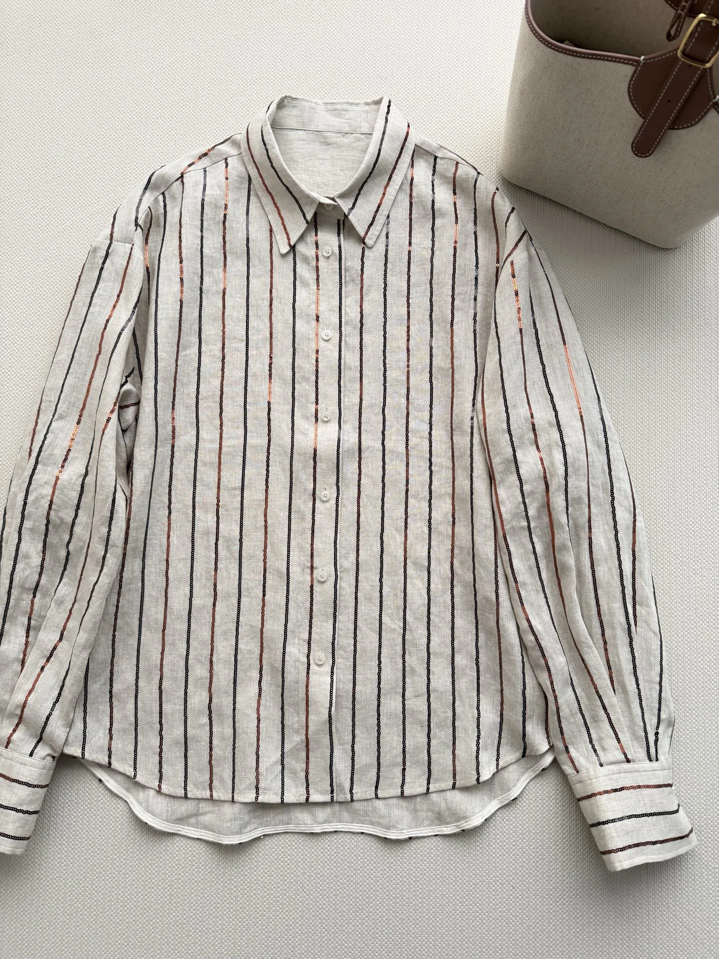 BALENCIAGA Shirts Linen S M L D45202608041649 - Image 3