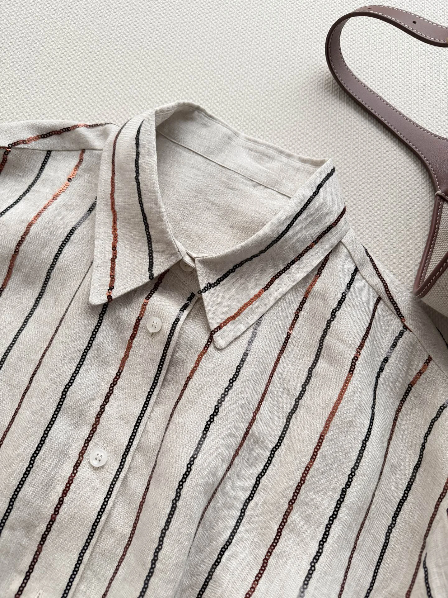 BALENCIAGA Shirts Linen S M L D45202608041649 - Image 5