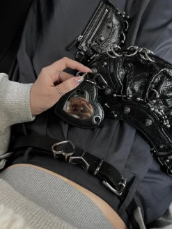 Alternative view of BALENCIAGA Shoulder Bags (Black-Silver) H50202608100067