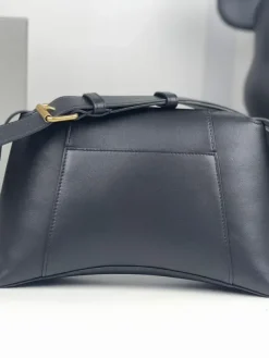 Alternative view of BALENCIAGA Shoulder Bags Calfskin Leather (Black-Gold) 29X10X18CM F80202608100082