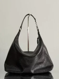 Alternative view of BALENCIAGA Shoulder Bags Leather (Black) 37X11X35CM G00202608100175