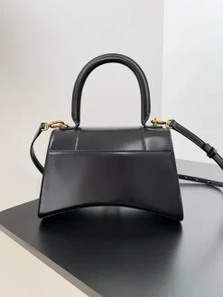 Alternative view of BALENCIAGA Shoulder Bags Leather (Black-Gold) 23X10X24CM D00202608100327
