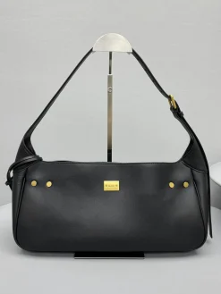 Alternative view of BALENCIAGA Shoulder Bags Leather (Black-Gold) 35X17X10CM F50202608100062