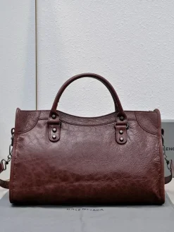 Alternative view of BALENCIAGA Shoulder Bags Leather (Brown) 38X24X12CM G50202608100218