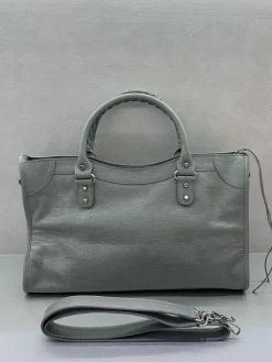 Alternative view of BALENCIAGA Shoulder Bags Leather (Gray) 38X15X24CM G00202608100233
