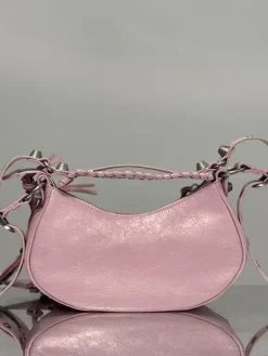 Alternative view of BALENCIAGA Shoulder Bags Leather (Pink-Silver) 26X16X10CM E50202608100247