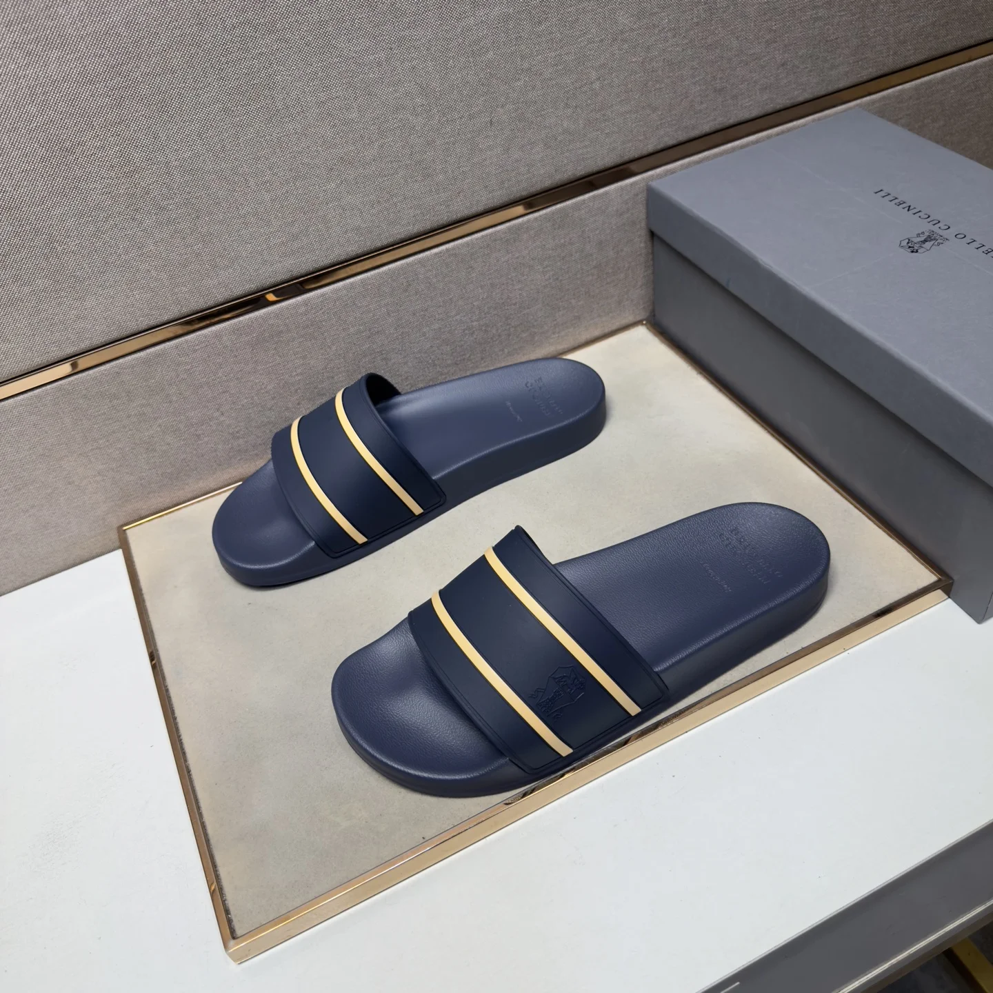 BALENCIAGA Slides Leather & Fabric EU38-45 A10202608030492 - Image 2