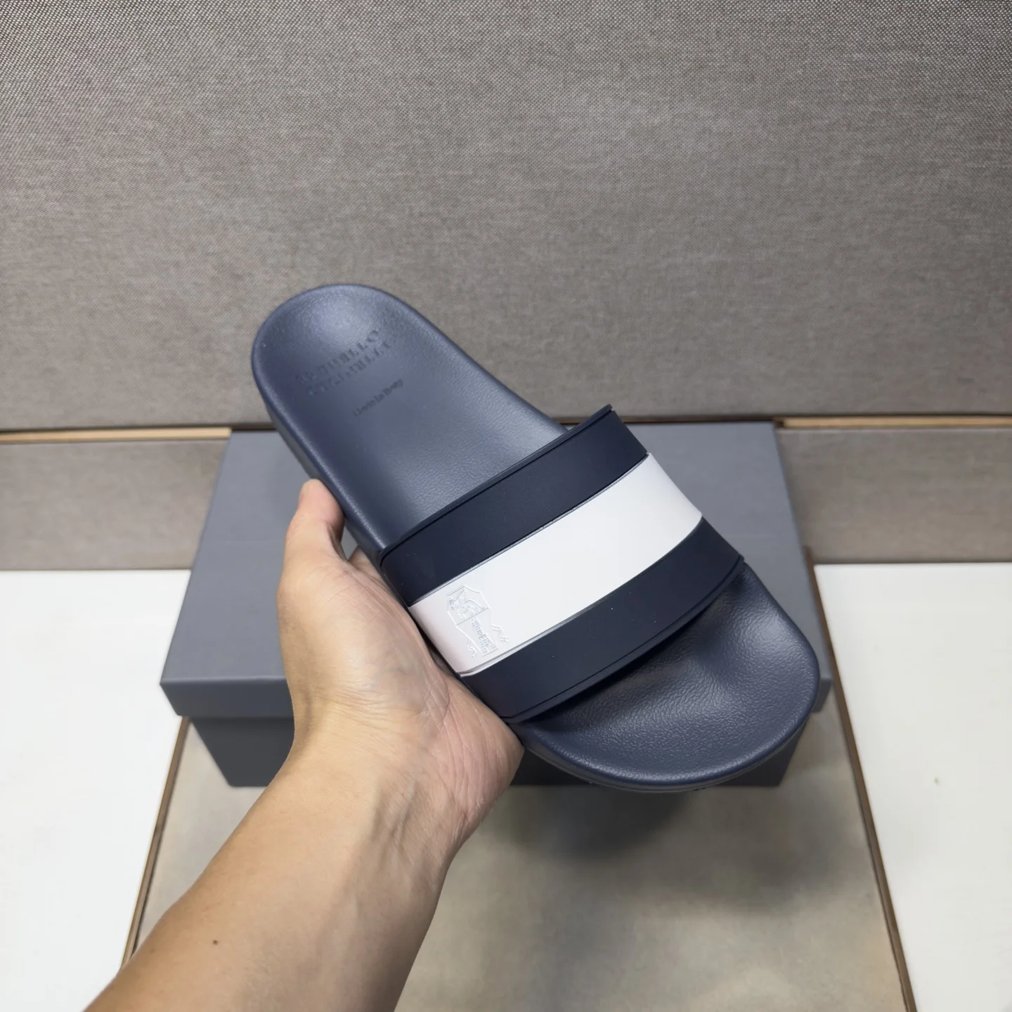 BALENCIAGA Slides Leather & Fabric EU38-45 A10202608030493 - Image 6