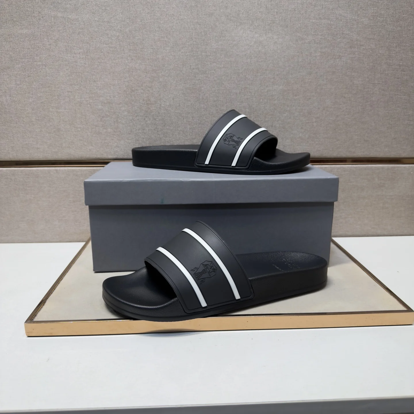 BALENCIAGA Slides Leather Mix EU38-45 A10202608030484 - Image 5
