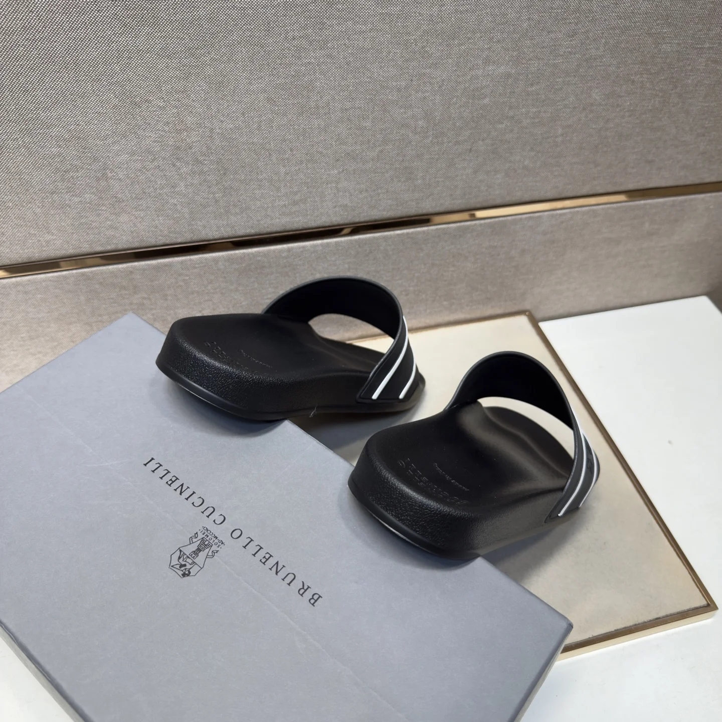 BALENCIAGA Slides Leather Mix EU38-45 A10202608030484 - Image 9