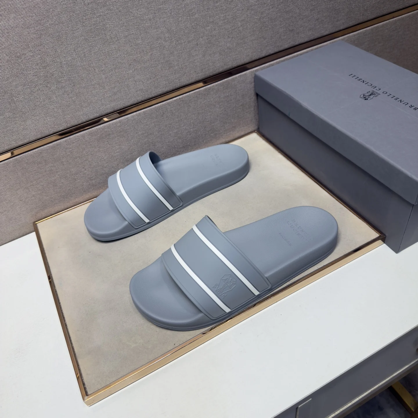 BALENCIAGA Slides Leather Mix EU38-45 A10202608030491 - Image 2