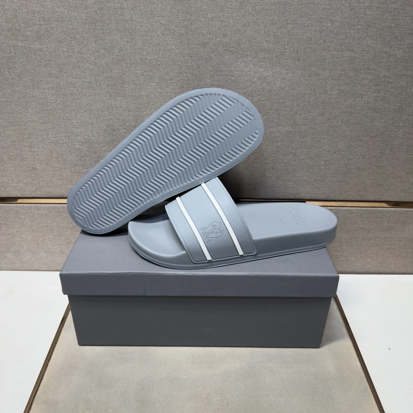 BALENCIAGA Slides Leather Mix EU38-45 A10202608030491 - Image 8