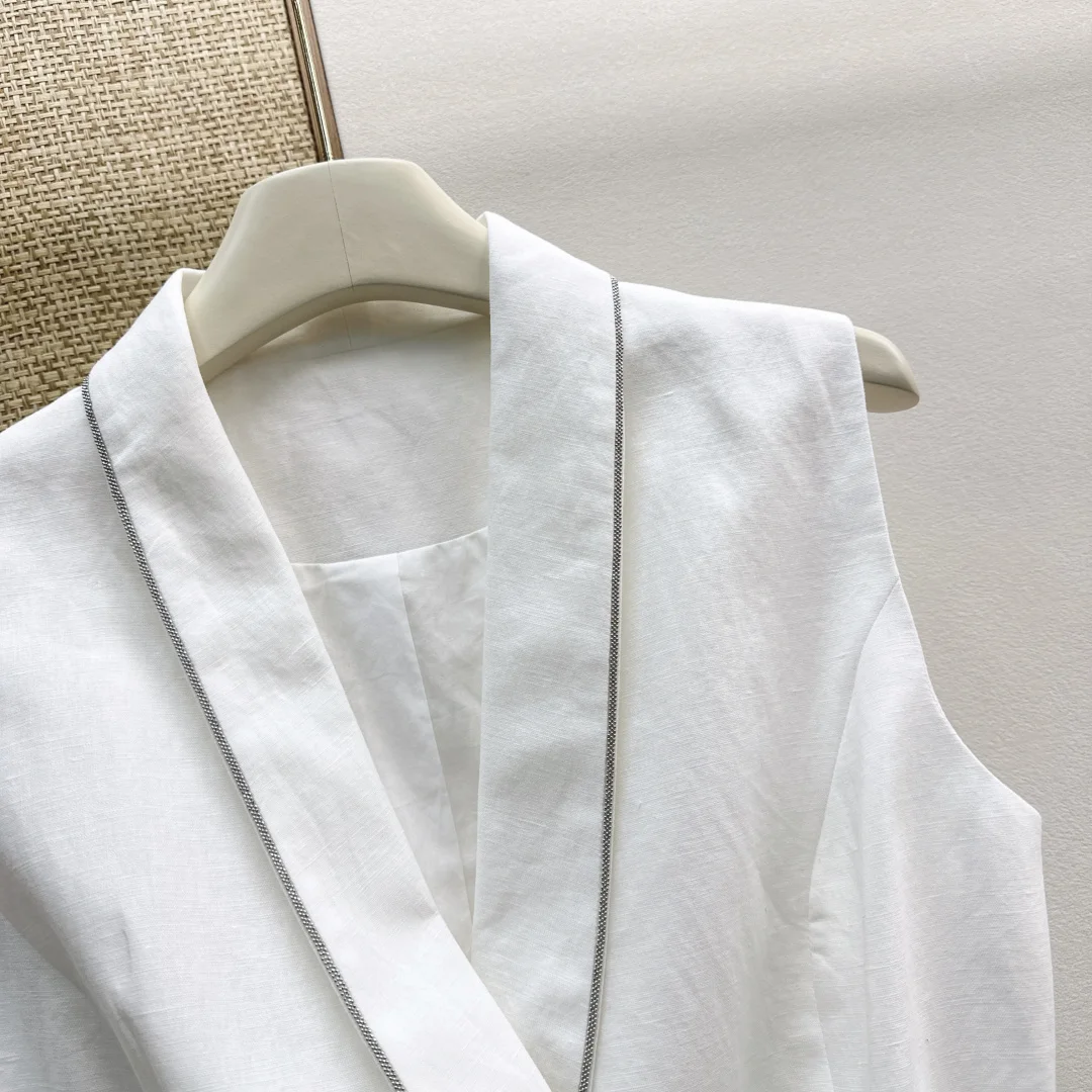 BALENCIAGA Suits Linen Blend S-M-L B95202608041027 - Image 4