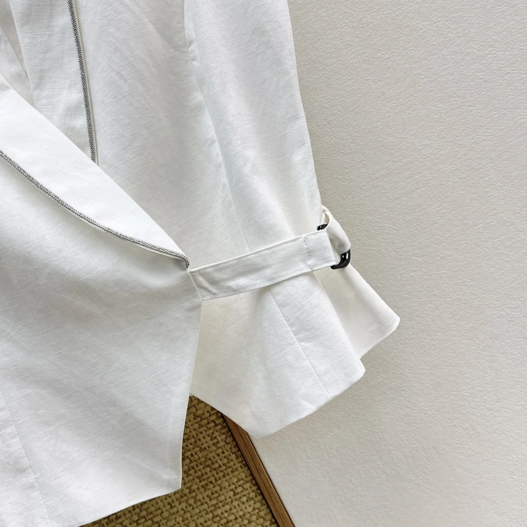 BALENCIAGA Suits Linen Blend S-M-L B95202608041027 - Image 6