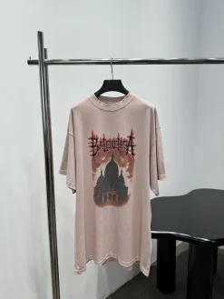 BALENCIAGA T-shirts Cotton Jersey S M L B10202608042332