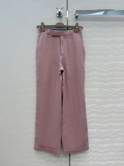 BALENCIAGA Trousers Linen S C50202608040027