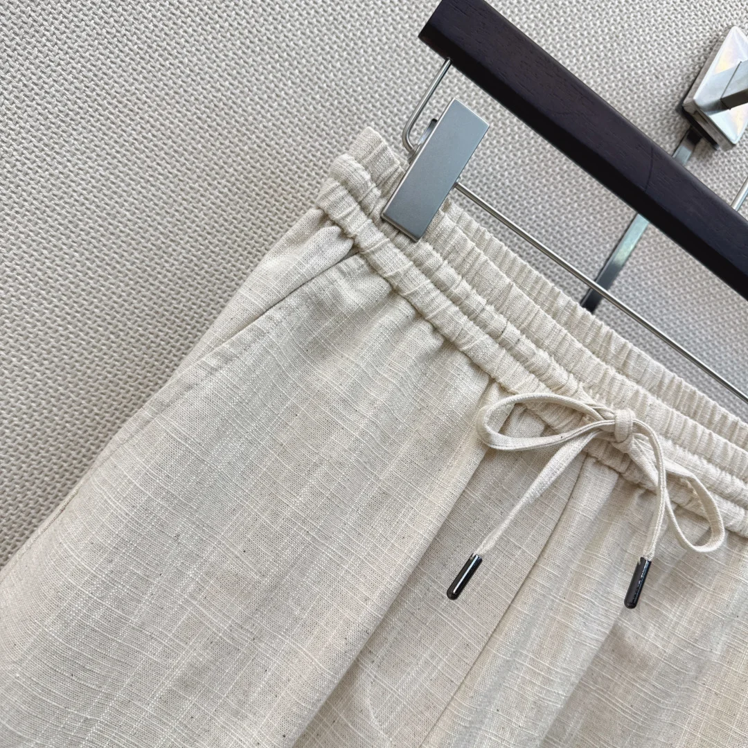 BALENCIAGA Trousers Linen S M L B25202608041278 - Image 5
