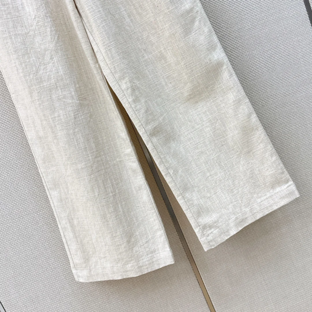 BALENCIAGA Trousers Linen S M L B25202608041278 - Image 6