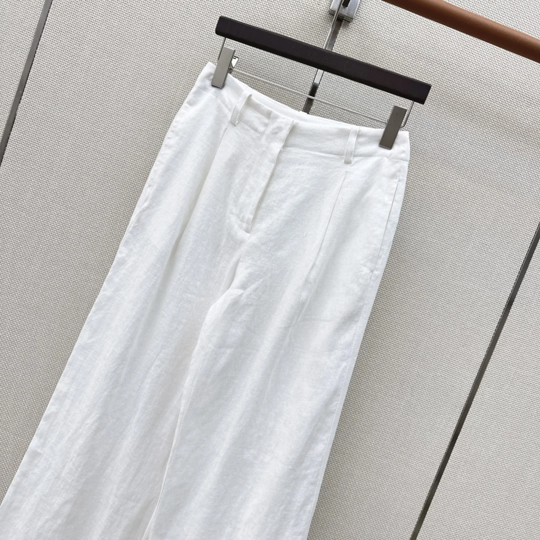 BALENCIAGA Trousers Linen S M L B75202608041287 - Image 2