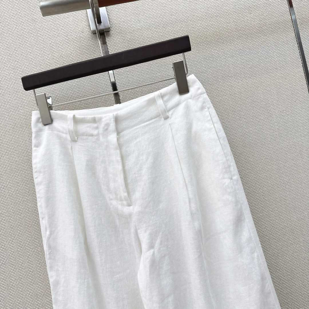 BALENCIAGA Trousers Linen S M L B75202608041287 - Image 3
