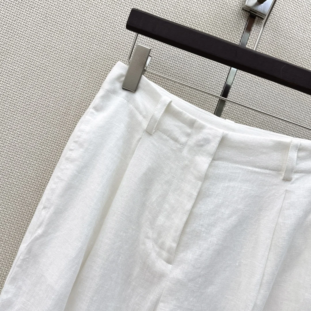 BALENCIAGA Trousers Linen S M L B75202608041287 - Image 5