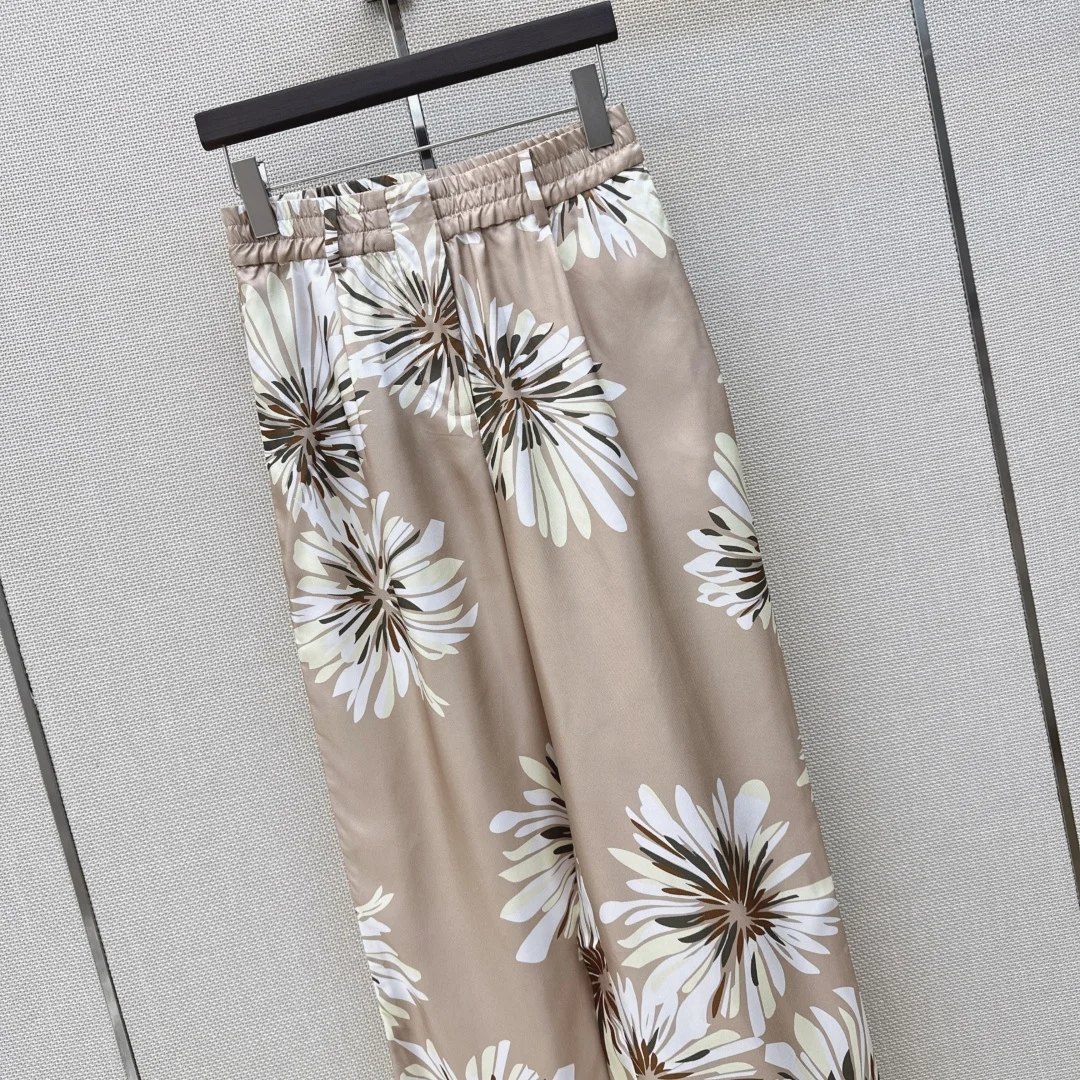 BALENCIAGA Trousers Silk S-M-L C7508041907 - Image 2