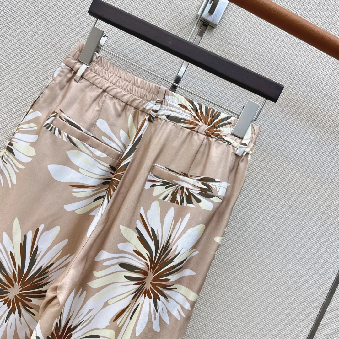 BALENCIAGA Trousers Silk S-M-L C7508041907 - Image 9