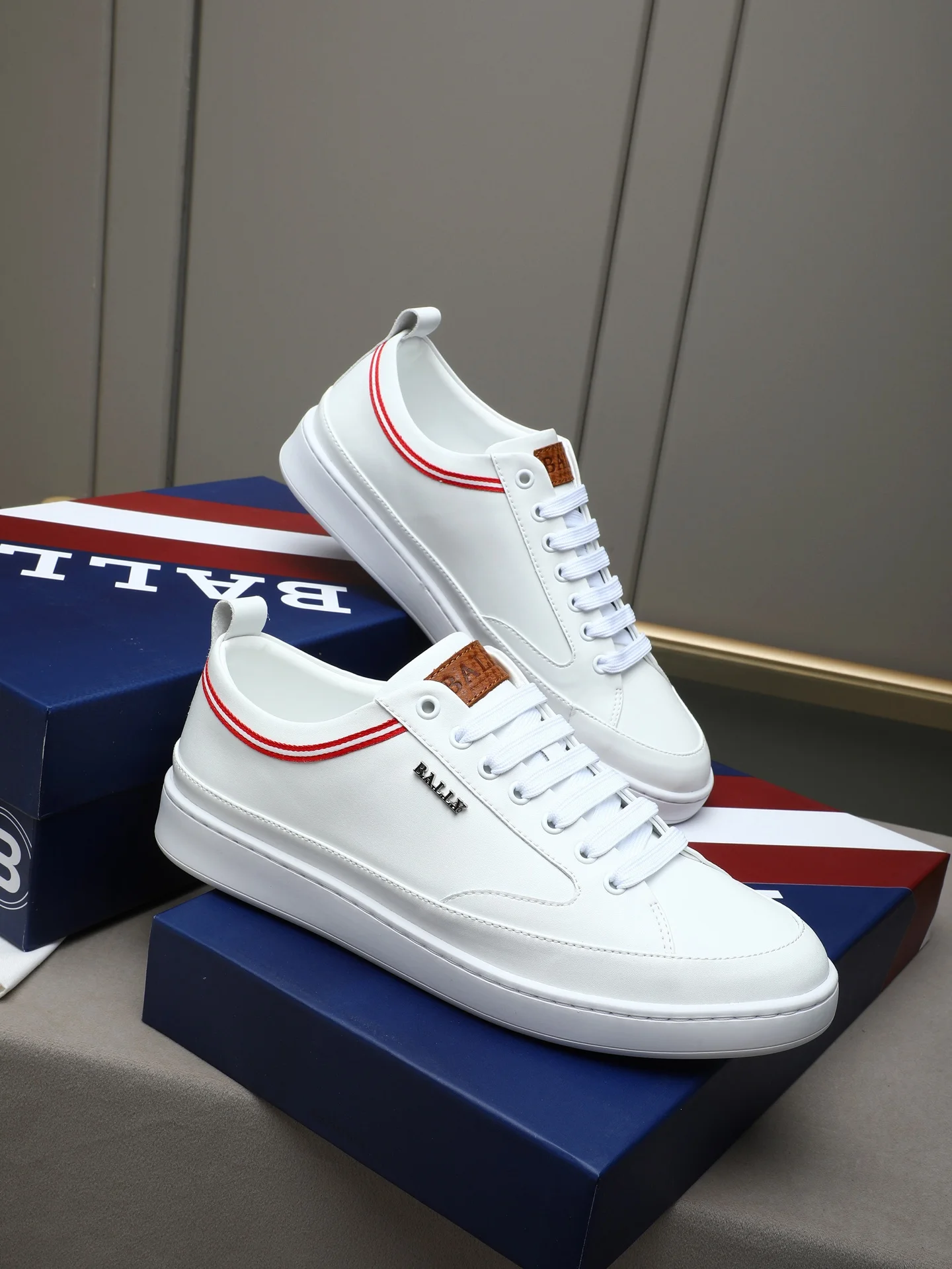 BALLY Sneakers Calfskin & Suede EU38-44 B00202608030363 - Image 4