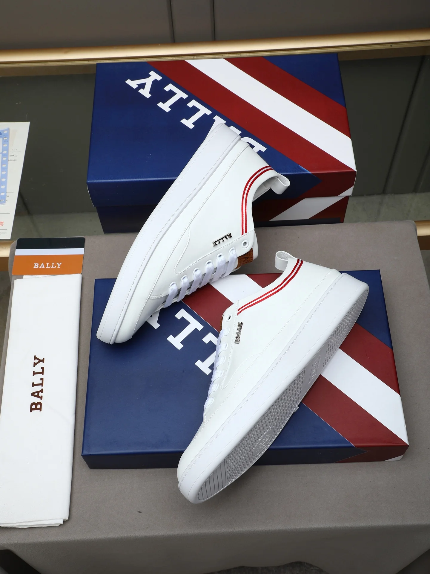 BALLY Sneakers Calfskin & Suede EU38-44 B00202608030363 - Image 7