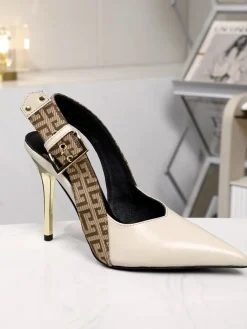 BALMAIN Heels Calf Leather EU35-42 A90202608031671